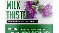 Fresh Nutrition Organic Milk Thistle Supplement 2000mg (Silymarin) 120 Capsules