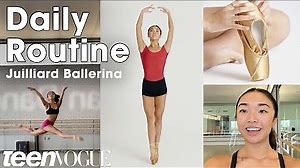 A Ballerina Student's Daily Routine 1 Week Before a Juilliard Show | Teen Vogue