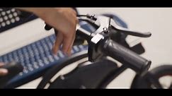 DYU 14" Folding Electric Bike for Adults Teens, 250W 36V 10Ah, Pedal-Assist, Commuter Cruiser Foldable E Bike