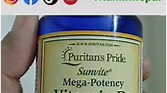 Vitamin Nepal - Puritans Pride Sunvite Mega Potency...