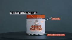 The Genius Brand Caffeine Pills Sustained Energy and Focus Supplements with Zero Crash, Natural Weight Loss Support