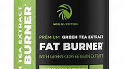 Nobi Nutrition Green Tea Weight Loss Pills | Belly Fat Burner, Metabolism Booster, & Appetite Suppressant for Women & Men | Vegan, Gluten-Free Supplement | 120 Capsules