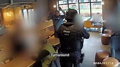 Armed officers arrest man in Starbucks