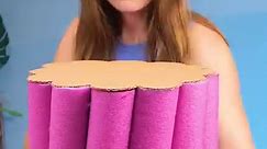 Genius furniture made out of pool noodles