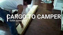 CARGO TO CAMPER BED Sofa Bed Installation