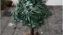 How to make homemade pine trees #dnd #ttrpg #pathfinder #mordheim #tabletopterrain #tree