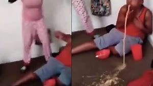 This Is Horrible: Mother Beat Her Son So Bad He Threw Up!