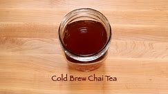 Cold Brew Chai Tea