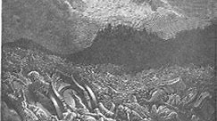 Paul Gustave Doré - Les armées ammonites et Moabites sont détruites