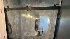 Complete Bathroom Remodel🚿 Looking absolutely stunning🌬 Tiled Walk-in Shower w/ Niche Hexagon Mosaic Tiled Flooring Matte Black Framed Cayman Glass Doors Wainscoting Walls Fresh Paint New vanity w/ Matte Black Fixtures New light fixtures/mirror/toilet . . . #NH #MA #ME #Remodeling #BathRemodeling #Bathroom #BathroomRemodeling #bathroomremodel #remodel #bathroomdesign #bathroommakeover #bathroomideas #shower #walkinshower #showerremodel #showerdesign #bathroomrenovation #renovation #constructio