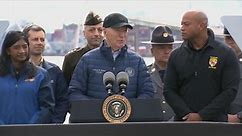 President Biden Visits Baltimore Bridge Site