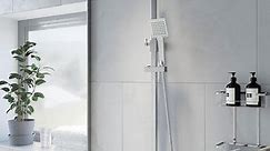 Architeckt Thermostatic Mixer Shower – Square Bar Valve with Square Drench & Adjustable Heads