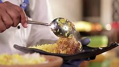 Serving Freshly Cooked Hot Chicken Biryani Stock Footage Video (100% Royalty-free) 1016892979 | Shutterstock