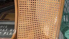 Furniture Restoration…. Yes - we can re-cane your broken furniture: hand woven or sheet cane - doesn’t matter. #furniturerestoration #heritageskills #recaning | Renovative Home