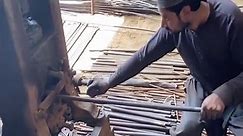 How to make Hex Bolts from rusted construction iron of indian craftsmen