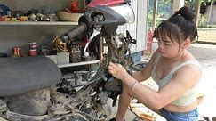 The Genius Girl - Repair, maintenance and replacement of Honda motorbike parts