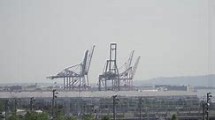 Shipping Container Cranes Dock Pier Brooklyn Stock Footage Video (100% Royalty-free) 28057126 | Shutterstock