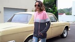 KISSMODA Womens Pullover Hoodie Jumper Sweatshirt Long sleeve Color Block Pocket Tunic Top Shirts