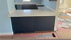 Quartz kitchen countertops, Sparkling White | Stony Counters