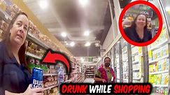 Drunk Rich Woman Has Extreme Meltdown in Grocery Store Over Beer