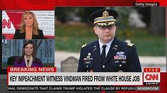 BREAKING: Lt. Col. Alexander Vindman Escorted From White House by Security