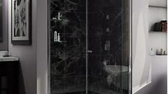 DreamLine Allure 65-66 in. W x 73 in. H Frameless Pivot Shower Door - 65" - 66" W - Bed Bath & Beyond - 10533065