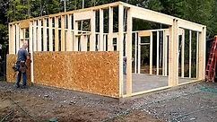 How to build a wooden house#building #shelter #skills #survival #shed #logcabin | ﻿Shamim