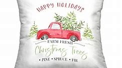 Stupell Farm Fresh Christmas Trees Holiday Printed Throw Pillow Design by Deane Beesley - Bed Bath & Beyond - 37371077