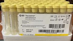 Bd Vacutainer Acd Solution