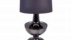Stainless Steel 33" Table Lamp, Black 41.0"H - 18.0" x 18.0" x 41.0" - Bed Bath & Beyond - 32907662