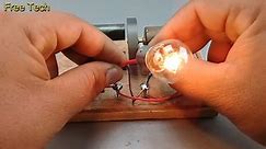 how to make free energy use copper wire - motor and permanent magnet