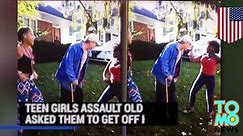 Teens attack old man who asked them to step off his lawn