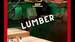 QSP Hardware - Get your lumber today at the very best...
