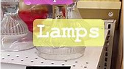 So many vintage lamps #thriftstorefinds #thrifting #thrift #shopwithme #vintage #antiques #fypシ゚viral #foryoupageシ #foryourpage | Glitter and Mason Jars