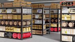 84" H Garage Shelving Heavy Duty, Garage Storage Shelves 3200LBS Adjustable 6 Tier Metal Shelving Unit for Storage Rack Industrial Storage Rack Shelf,52" W x 24" D x 84" H