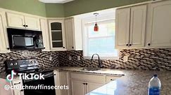 DIY kitchen reveal! i love a good home renovation #homedecor #DIY #fyp #interiordesign
