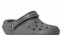 Чехли Crocs Classic Lined Clog 203591 Slate Grey/Smoke | obuvki.bg