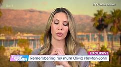 Chloe Lattanzi saw her mum, Olivia Newton-John, a week after her death
