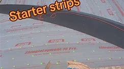 33_Installing starter strips #roofer #construction #roofing #work #roofs #shingles #roofer | The Tarmaster