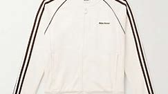 ADIDAS ORIGINALS + Wales Bonner Striped Logo-Embroidered Cotton-Blend Jersey Track Jacket for Men | MR PORTER