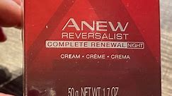 🌙 REVERSALIST Complete Renewal Night Cream Avon Anew DISCONTINUED NIB Rare!