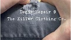 Got rips? Denim repair... - The Killer Clothing Collective