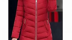 Faux Fur Hooded Women Down Coats | Trendy & Comfy, Size US6-16 ...
