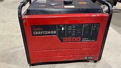 Craftsman 3600W Generator