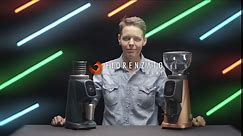AllGround Sense Burr Coffee Grinder, Home Coffee Grinder - 64mm Flat Dark T M340 Steel Burr, Grind by Weight (Deep Black)