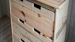 Chest of drawers from Wooden Pallets