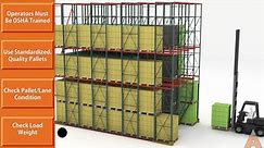 Apex Companies - Master Drive-In Pallet Rack Forklift...