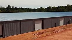 This steel building project is now a stunning reality! Take a glimpse at the finished masterpiece!