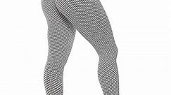 VITOMOR Women Booty Yoga Pants Ruched High Waisted Butt Lift Textured Leggings Tummy Control Anti Cellulite for Running Gym Weight Loss