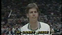 February 23, 1986 - Pacers and Celtics Starting Lineups are Introduced